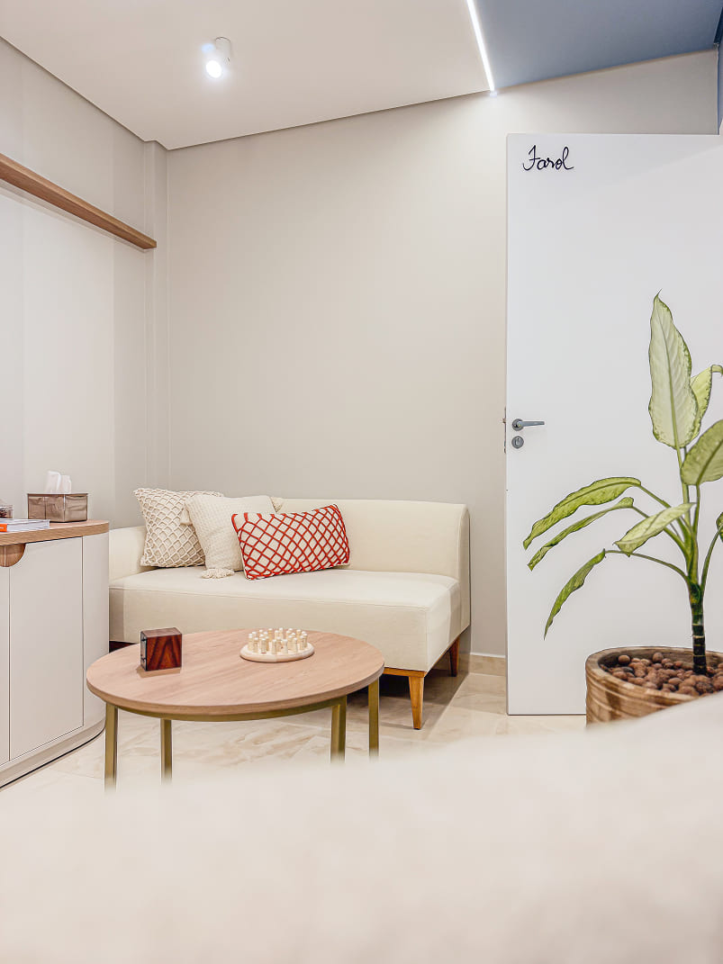 Sala Farol - Clínica Leme - Saúde integrada Psicóloga/Psiquiatra em Tianguá Consultório para alugar em Tianguá Aluguel de sala Clínica de Psicologia